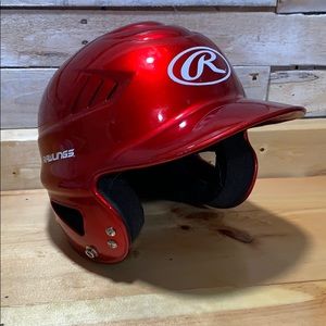 baseball season!!! Rawlings youth Baseball helmet